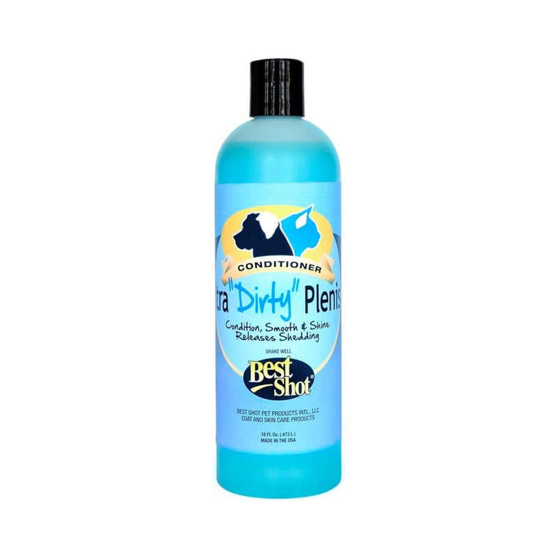 Best Shot Ultra Dirty Plenish Conditioner, Ideal Pet Grooming Conditioner, Protein-Enriched Moisturizing Conditioner for Any Dog, Cat, or Horse, Agree Fragrance, 16 Oz. - Image 1